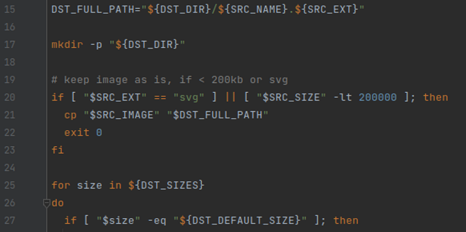 Shell scripting - cheatsheet Shell scripting - cheatsheet